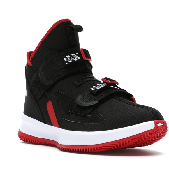 Nike LeBron Soldier 13 SFG , Black and Red, 9 - Picture 1 of 14